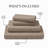 Ultra Soft Bamboo Sheet Set - 4 Pc Set - Wrinkle Resistant - Cooling Sheets with Deep Pockets-78635155-78635150