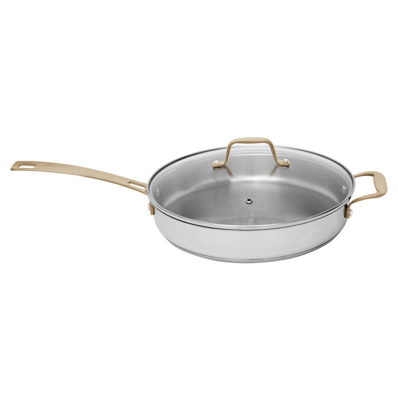 Zline 10-piece Non-toxic Stainless Steel And Nonstick Ceramic Cookware Set (cwsetl-ns-10)