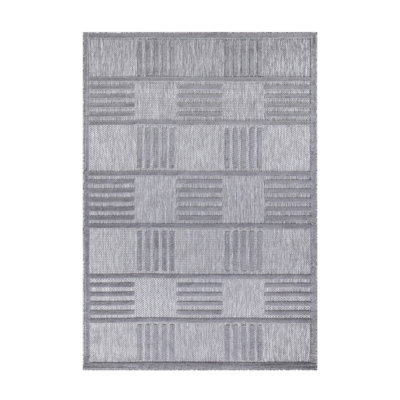Meladee Geometric Indoor / Outdoor Area Rug