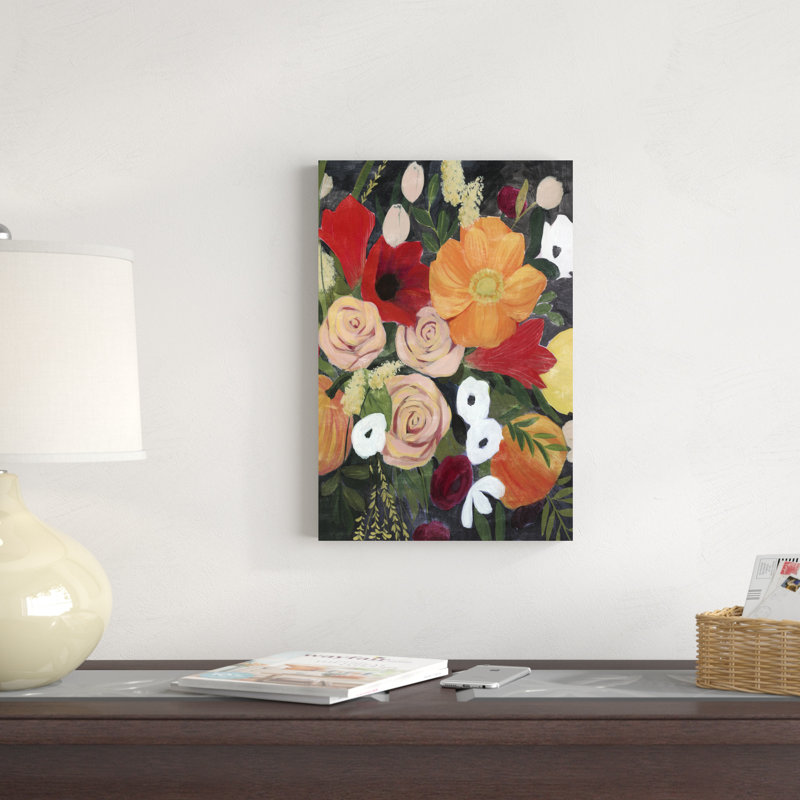 Bouquet de novembre II, H 18 po x l 12 po