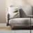 Upholstered Split Back Futon Sofa With Curved Arms And Solid Wood Legs-88754076