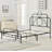 Metal Bed with Headboard and Footboard,No box Spring,Wooden Slat-721613089-721613090