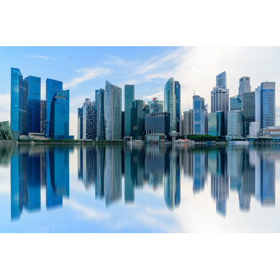 Silhouette de la ville de Singapour