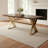 70.'' Wood Rectangular Dining Table