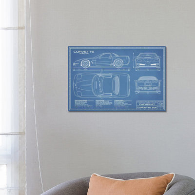 " Corvette (C5) Z06 " by Action Blueprints