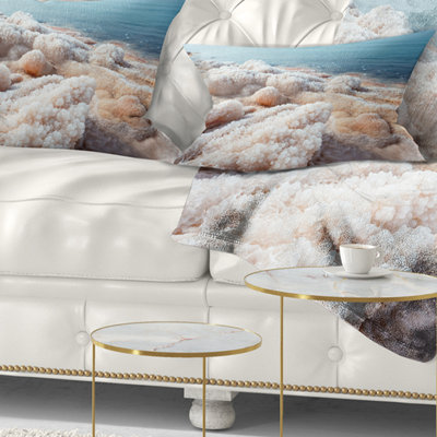 Coussin lombaire en sel de mer cristallisé