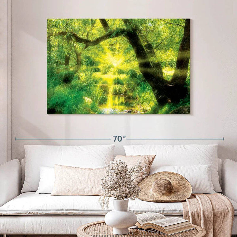 Kerrick Forest Sunburst, H 32 po x l 48 po