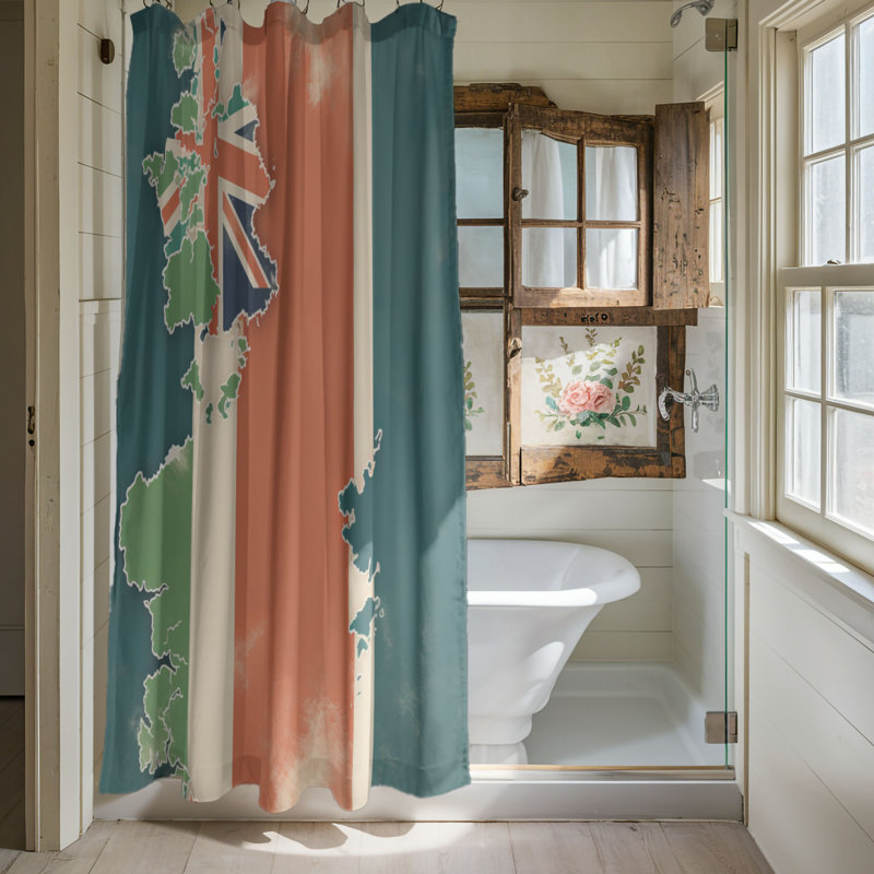 Rideau de douche Irish Spirit - Premium, L 71 po x L 74 po