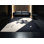 Tapis gris doux et moelleux à motif géométrique moderne à motif de station spatiale Eddleman