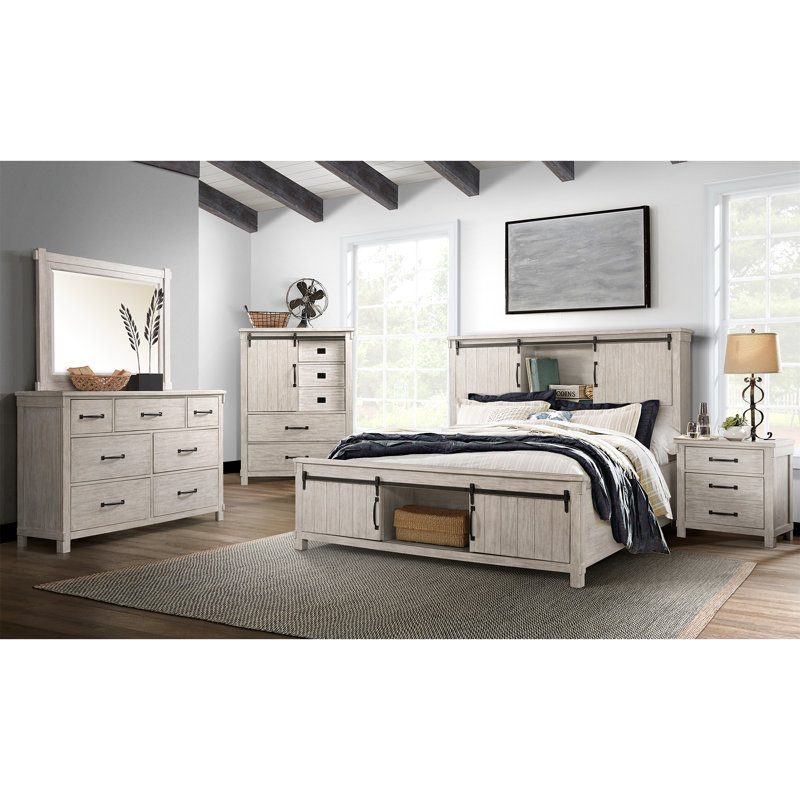 Zaniaya Bookcase Bed, Queen