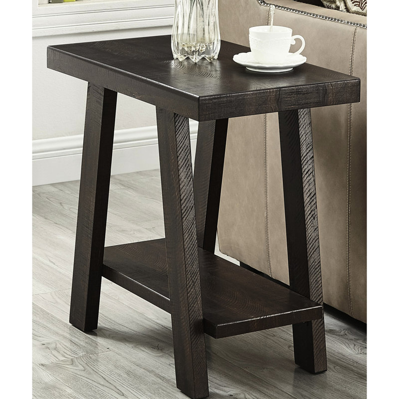 Table d'appoint Modern Wood, Brun