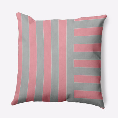 Stripes Decorative Throw Pillow O5PSN1596P1GY15