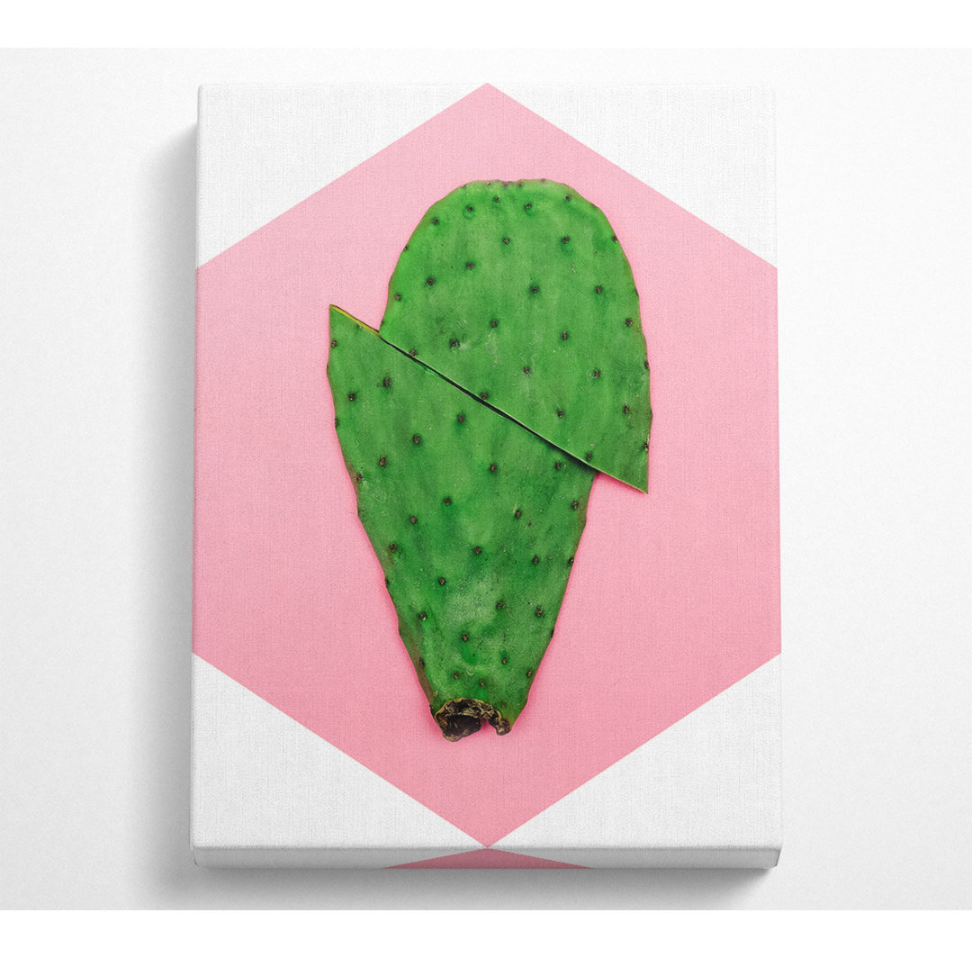 Cactus Cut - No Frame Kunstdrucke auf Leinwand