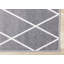 Tapis gris et blanc Kortana Collection-989557850