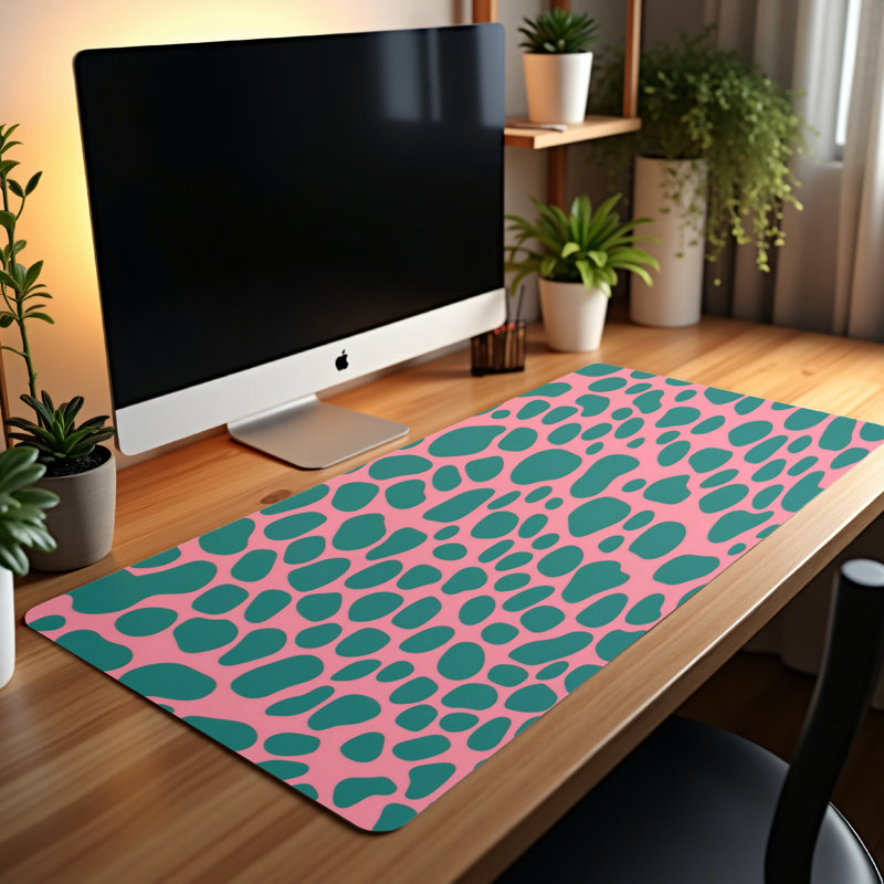 Polyester Desk Pad, 14.4x12.1