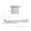 Hotte de cuisine murale en acier inoxydable satiné 48 po ZLINE avec poignée en acier inoxydable-65821146