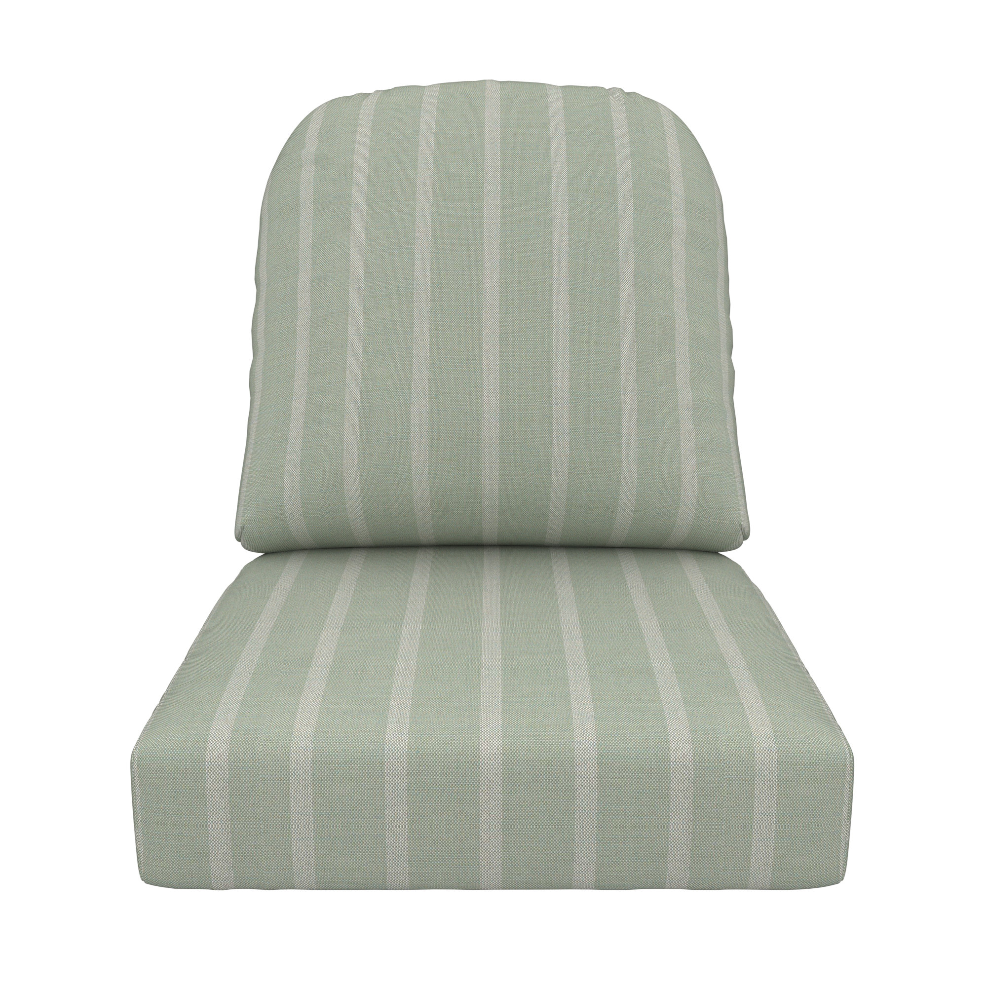 Amala Outdoor Sunbrella® Seat/Back Cushion, Sunbrella Unwind Rainwashed
