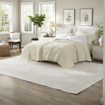 Cooling Bedding Sets Nylon Full Queen Reversible Modern Home Comfort