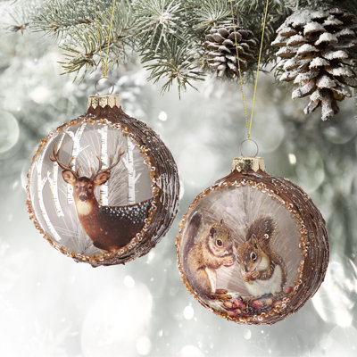 4.5'' Glass Ball Ornament