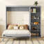 Lit escamotable mural avec tablettes Murphy-1545040297-1545040296