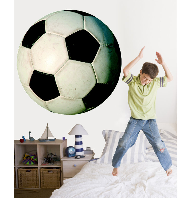 Sports Non-Wall Damaging Wall Decal, 48" H x 48" W