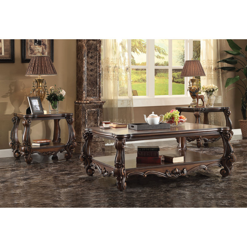 Thebes Coffee Table, Cherry Oak