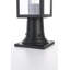 Lampadaire d'extérieur 6 pouces noir Mershon