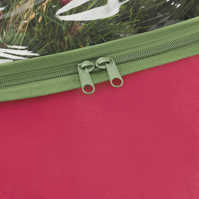 Sac de guirlande et guirlande de Noël, H 8 po x l 36 po x P 0,01 po