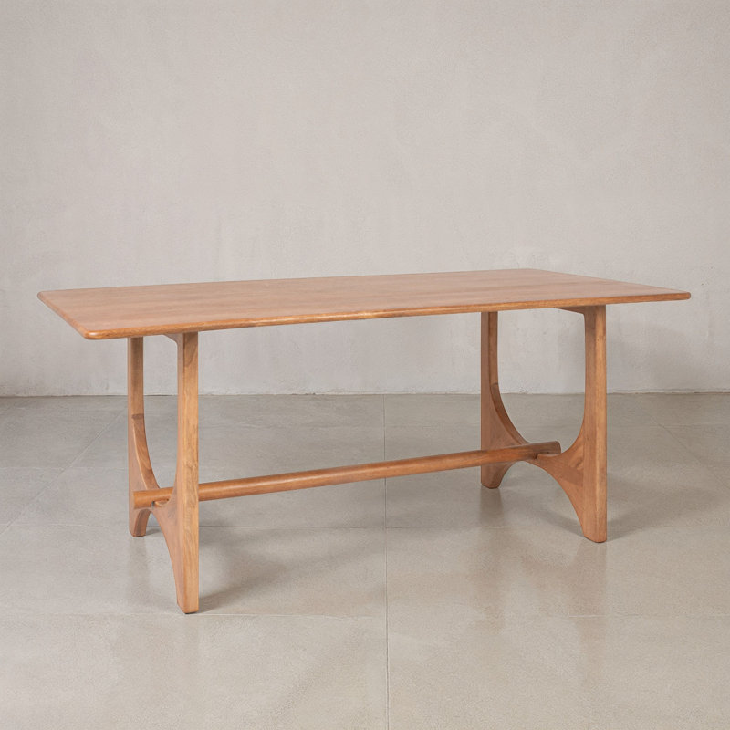 Wishbone Base Mango Wood Dining Table