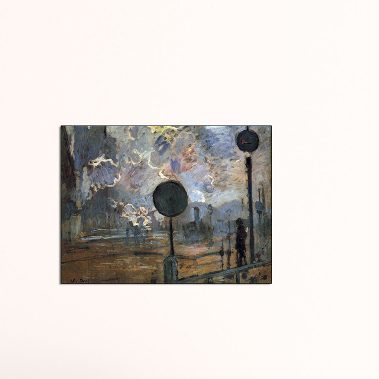 Claude Monet - Wrapped Canvas Painting, 60cm H x 80cm W x 1.8cm D