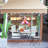 K-Like 1'' Polyester Beige Cover Retractable Patio Awning-58260223