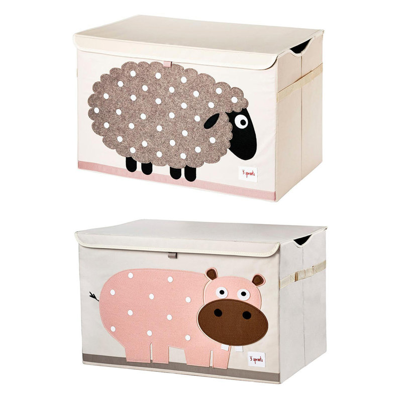 3 Sprouts Fabric Bin