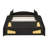 Solid Wood Race Car Platformed Bed With Safety Guardrails, Storage Space And Wheels-745750611-745750610