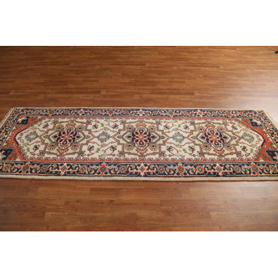 One-of-a-Kind Runner 2'7'' X 9'10'' New Age Runner Wool Area Rug in