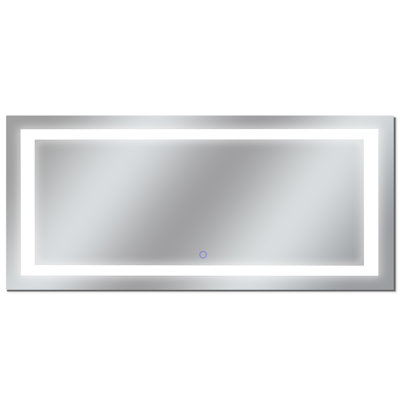 Edison Metal Flat Wall Mirror
