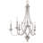 Darby Home Co Audane Brushed Nickel With Clear Chandelier