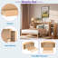 Lit escamotable avec tiroirs de rangement spacieux et tablettes ouvertes-1544261765