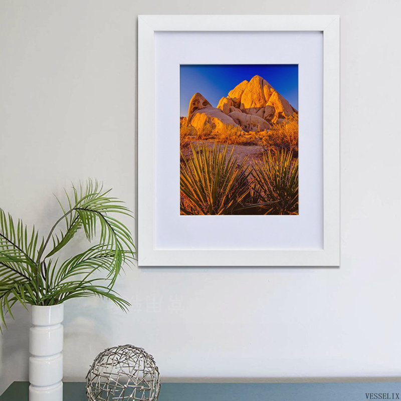 MDF Picture Frame, Blanc, 2