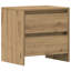 45cm W Manufactured Wood Bedside Table