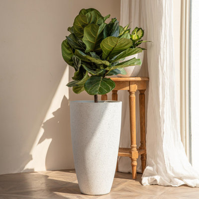 Nova 12'' W Round Planter with Tray