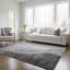 Tapis intérieur / extérieur en polyester tissé à la machine Chev-421565385