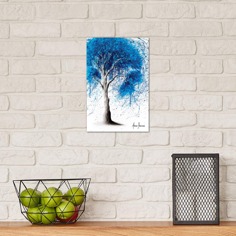 Ocean Sound Tree by Ashvin Harrison - Wrapped Canvas Print, 20.32 cm H x 30.48 cm W