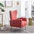 Milana 27" Wide Velvet Wingback Chair-883304314