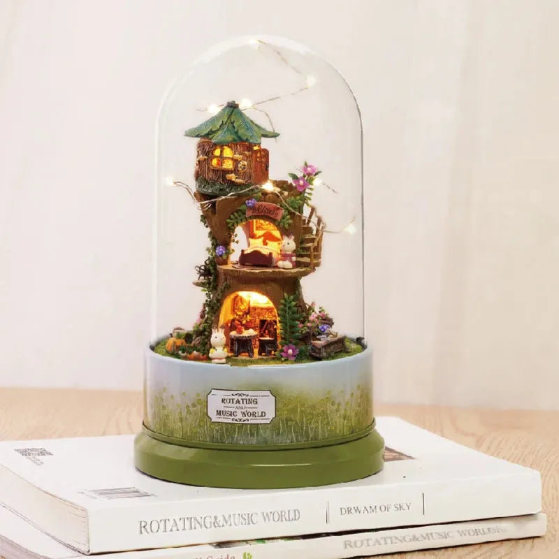 Ensemble de boîte de chambre miniature Wizardi - The Forest Whim