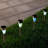 Mosaic Multicolor Solar Powered Integrated LED Metal Pathway Light Pack
