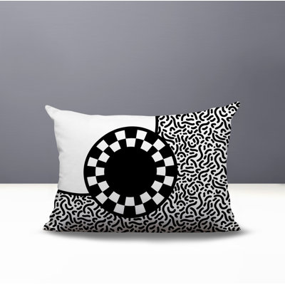 Coussin lombaire réversible Vibra Abstract
