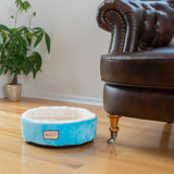 Armarkat Cat Bed Velvet Bolster Pet Bed