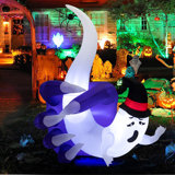 Hand Hold the Ghost with Built-in LED and Air Blower Inflatable