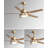 Bronius 52'' Ceiling Fan with LED Lights