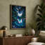 Luminous Hands Cosmic Fantasy & Sci-Fi 1 Piece Wrapped Canvas Wall Art-136808847-136808849